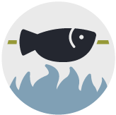 cooking fish icon