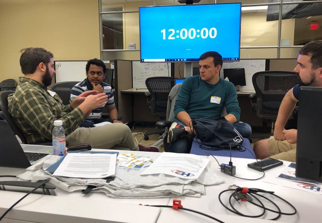 sdlc 2019 hackathon team discussion