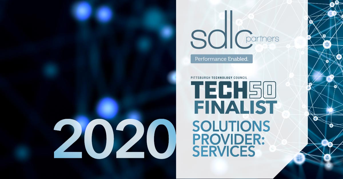 SDLC Partners 2020 TECH50 Finalist for Solution Provider of the Year – Services Category